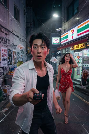 시간을 멈출 수 있는 남자의 프로필 사진