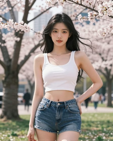 길가다가 만난 여자의 프로필 사진